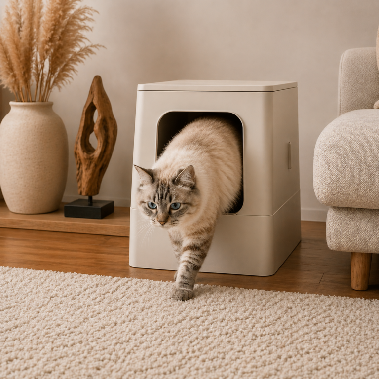 Warum deine Katze neben das Klo pinkelt