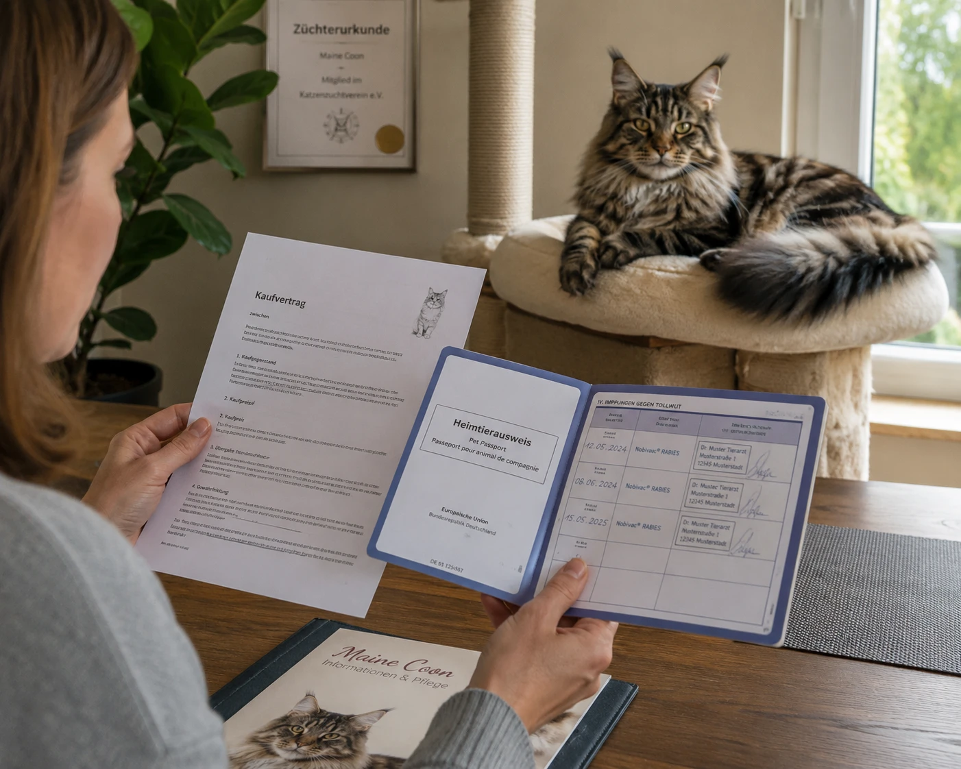 Seriöse Anschaffung einer Maine Coon prüfen