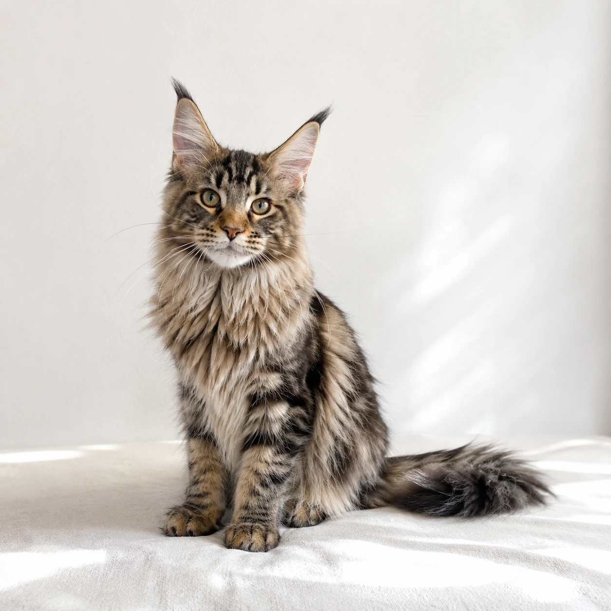 Junge Maine Coon in der Wachstumsphase