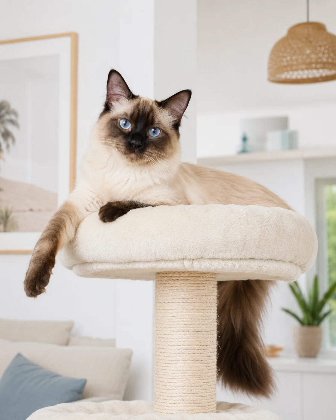 Wohnungshaltung für eine Balinese Katze | Haltung