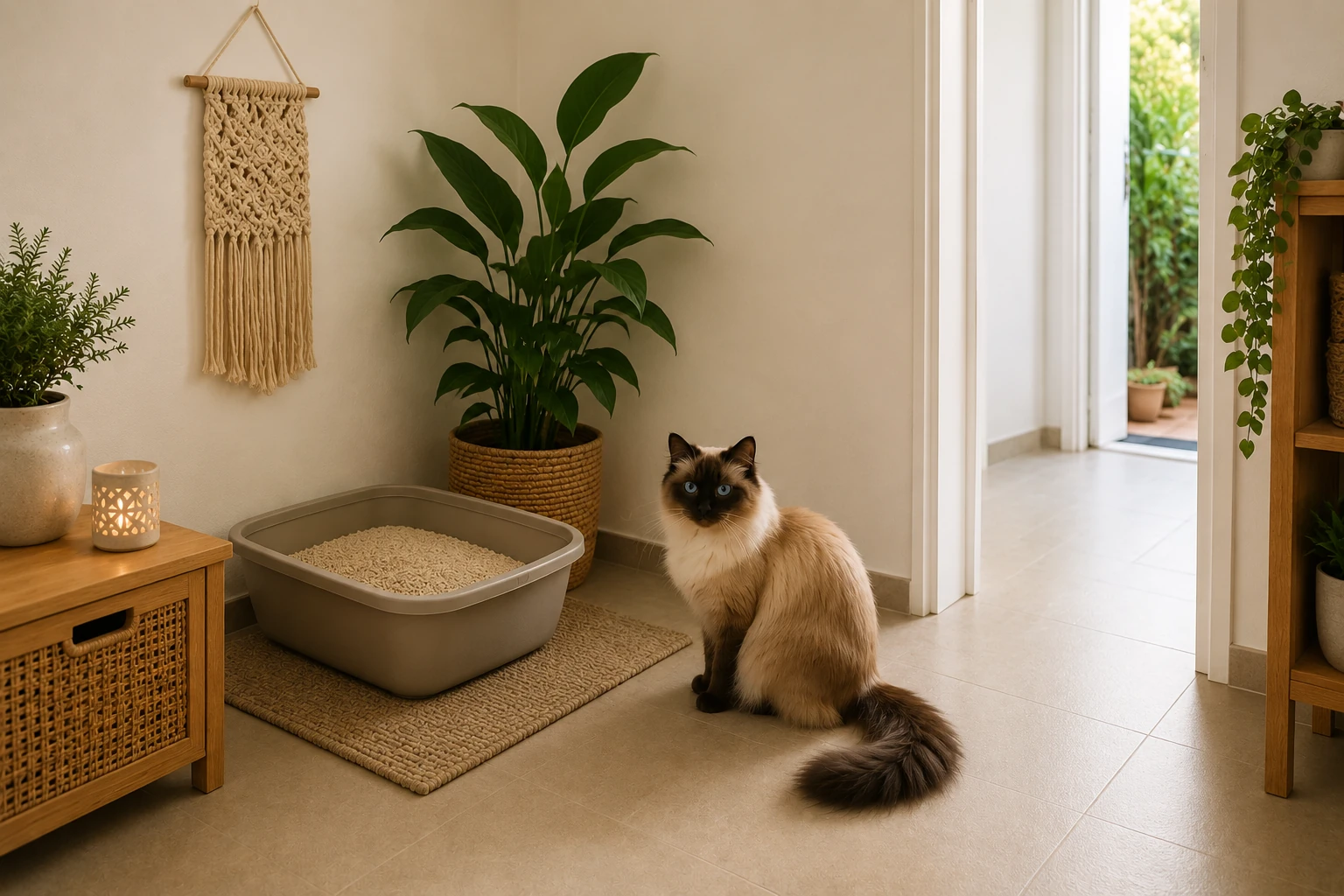 Passende Katzenklo-Situation für Rassekatzen