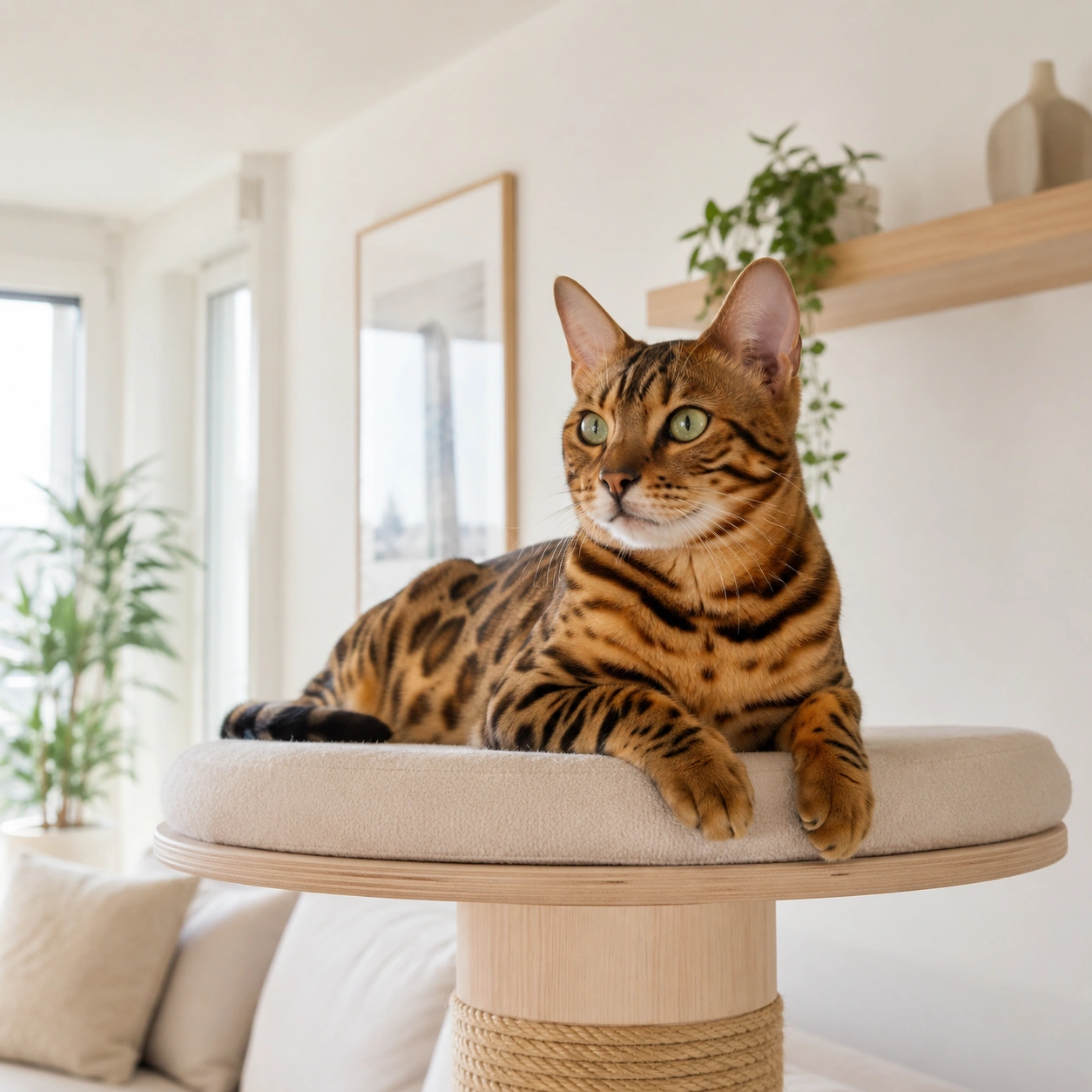 Bengalkatze Probleme ruhig einordnen