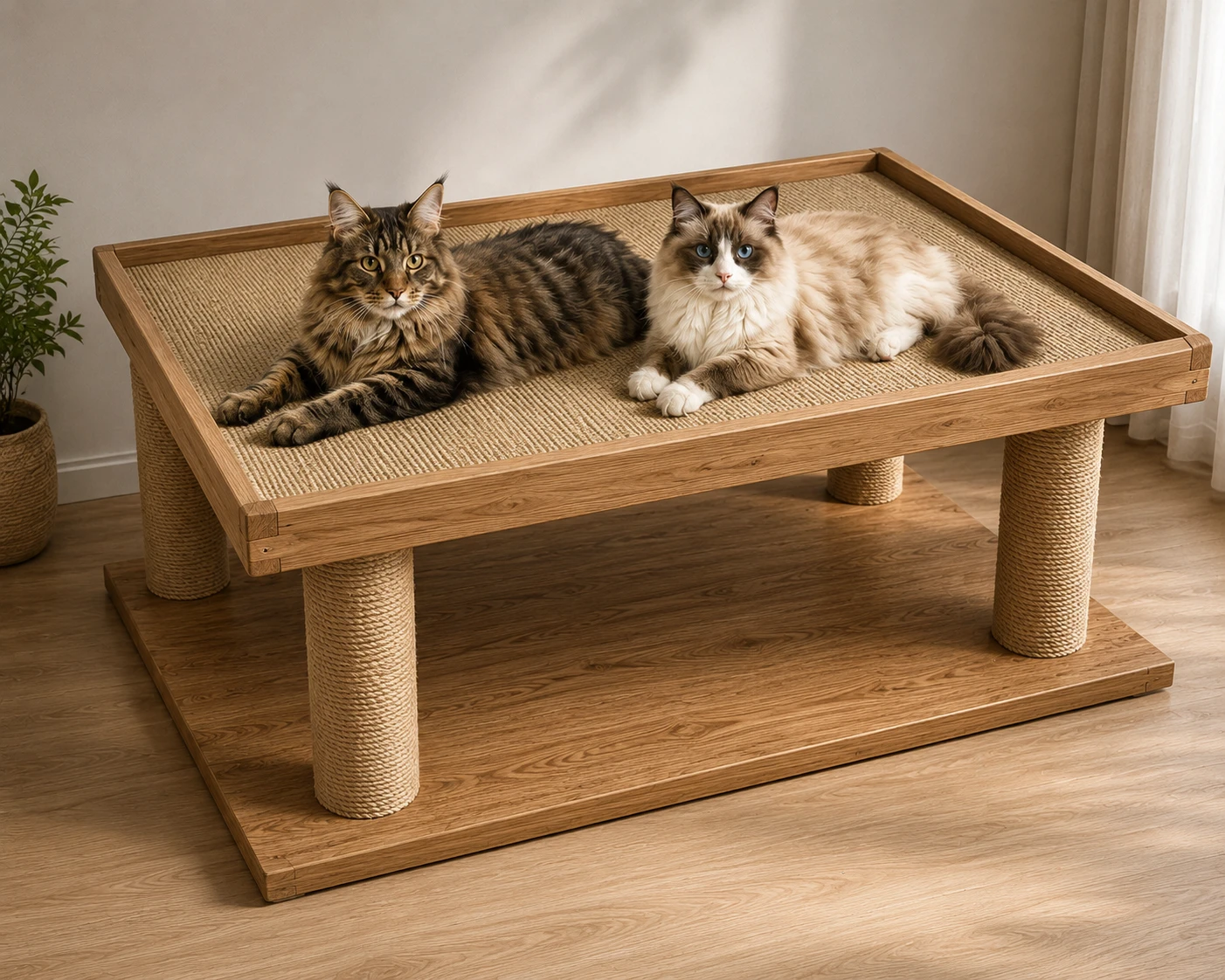 Stabile Ausstattung für Maine Coon oder Ragdoll