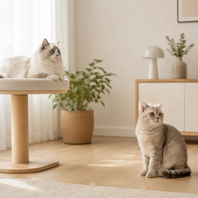 Katze mobbt andere Katze - Abstand und Körpersprache im Mehrkatzenhaushalt