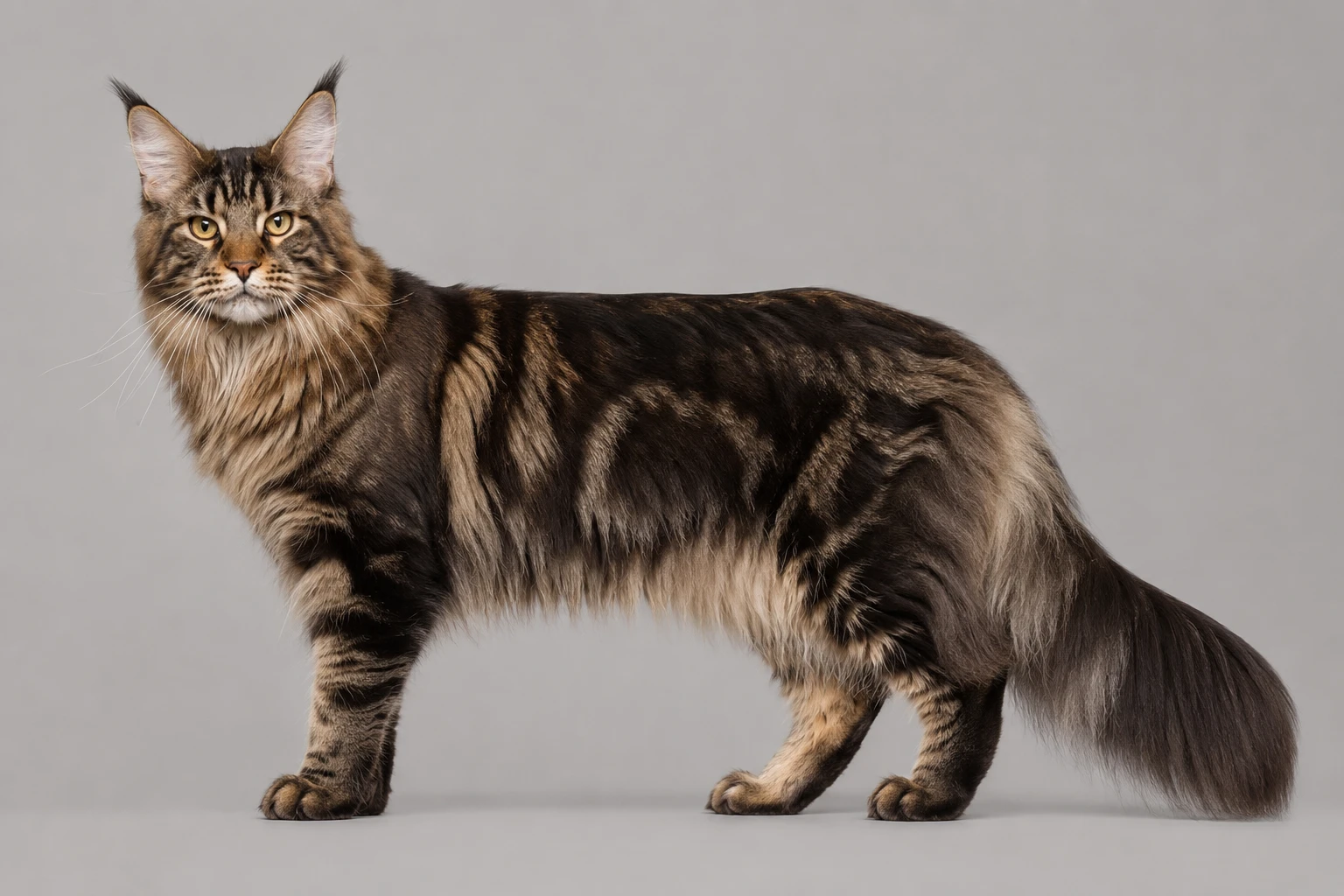 Körperzustand einer Maine Coon prüfen