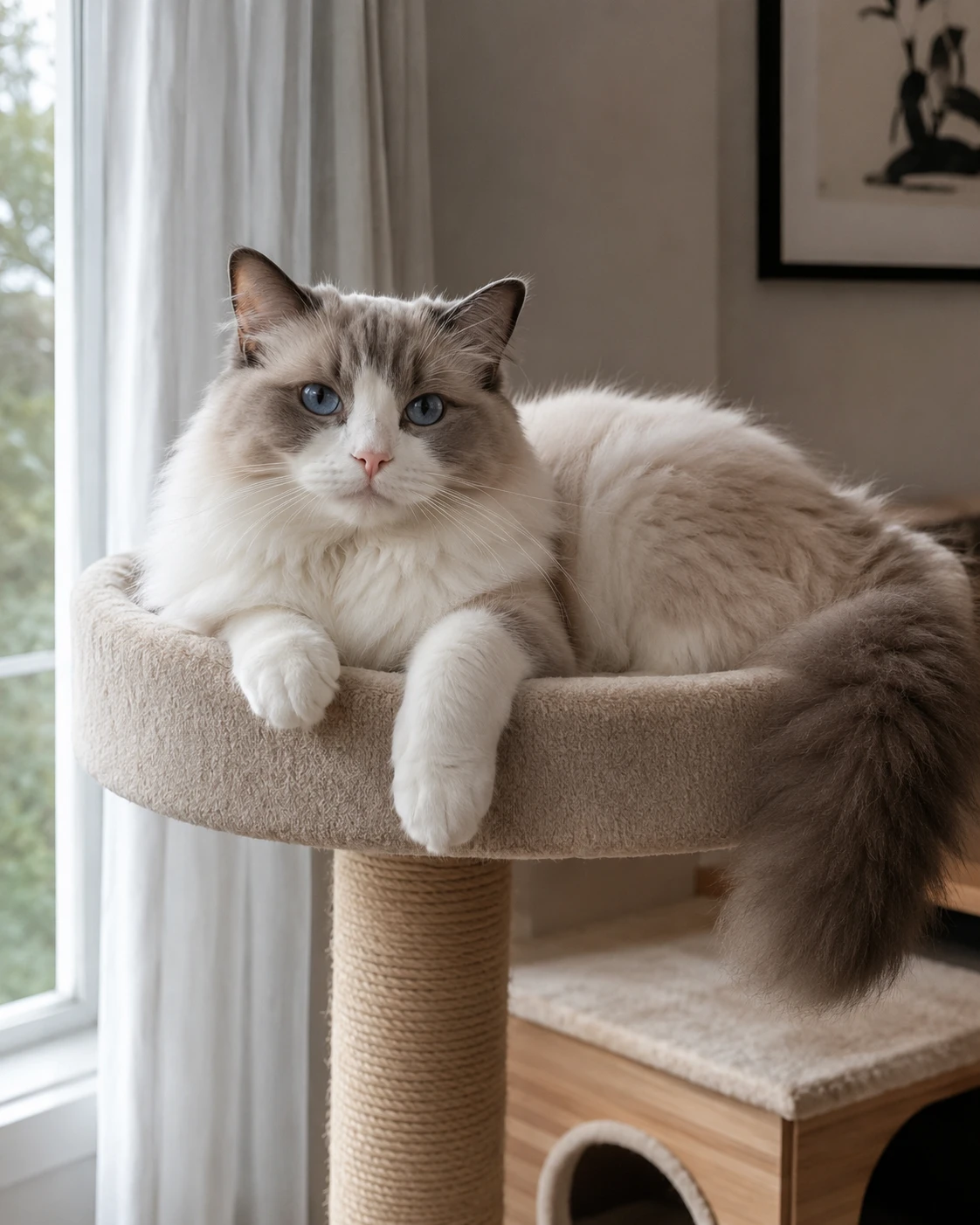 Artgerechte Wohnungshaltung einer Ragdoll