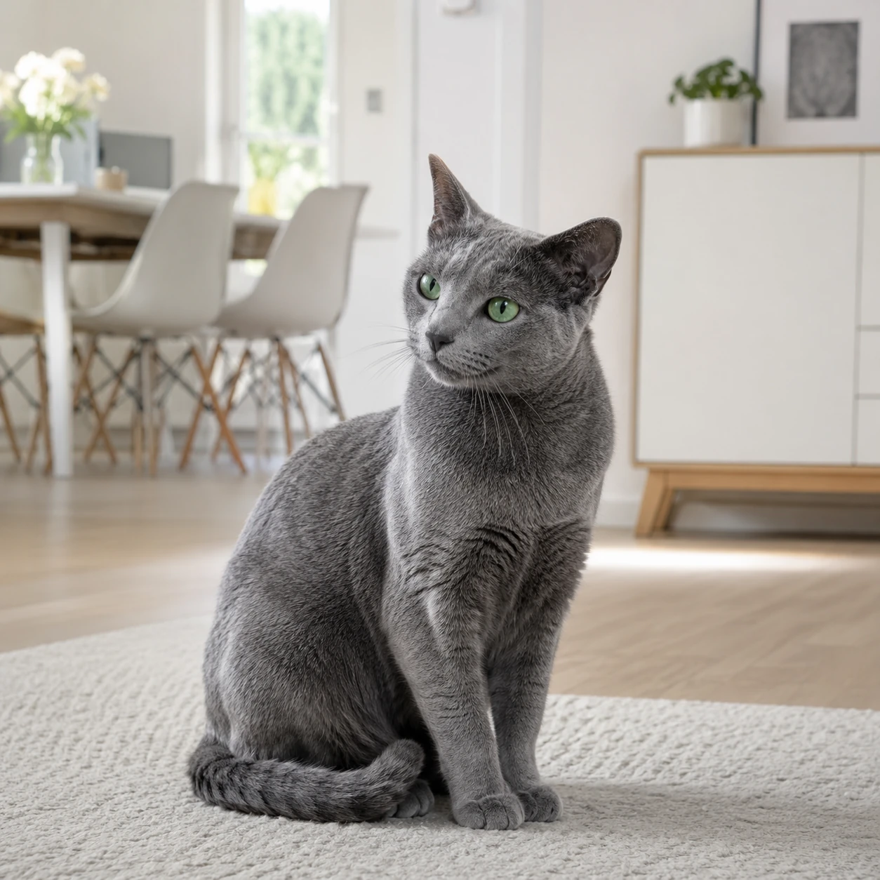 Russisch Blau Katze vor dem Kauf realistisch einschätzen