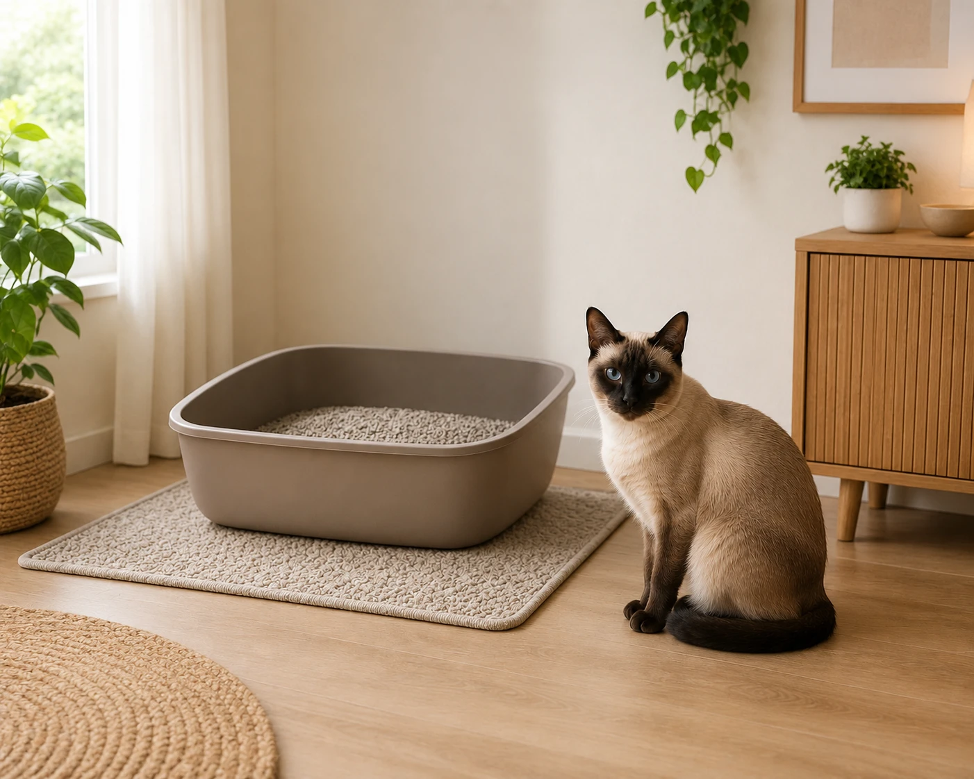 Passende Katzenklo-Situation für Rassekatzen