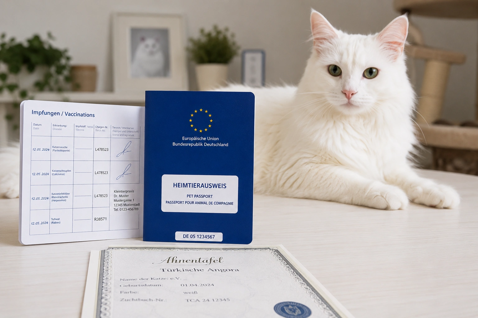 Seriöse Anschaffung einer Türkisch Angora Katze prüfen