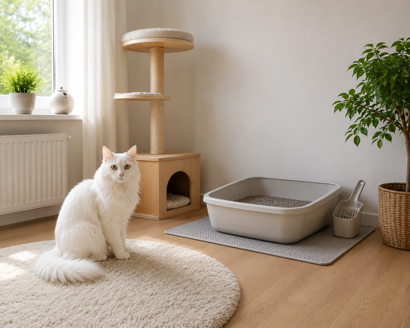 Passende Katzenklo-Situation für Rassekatzen