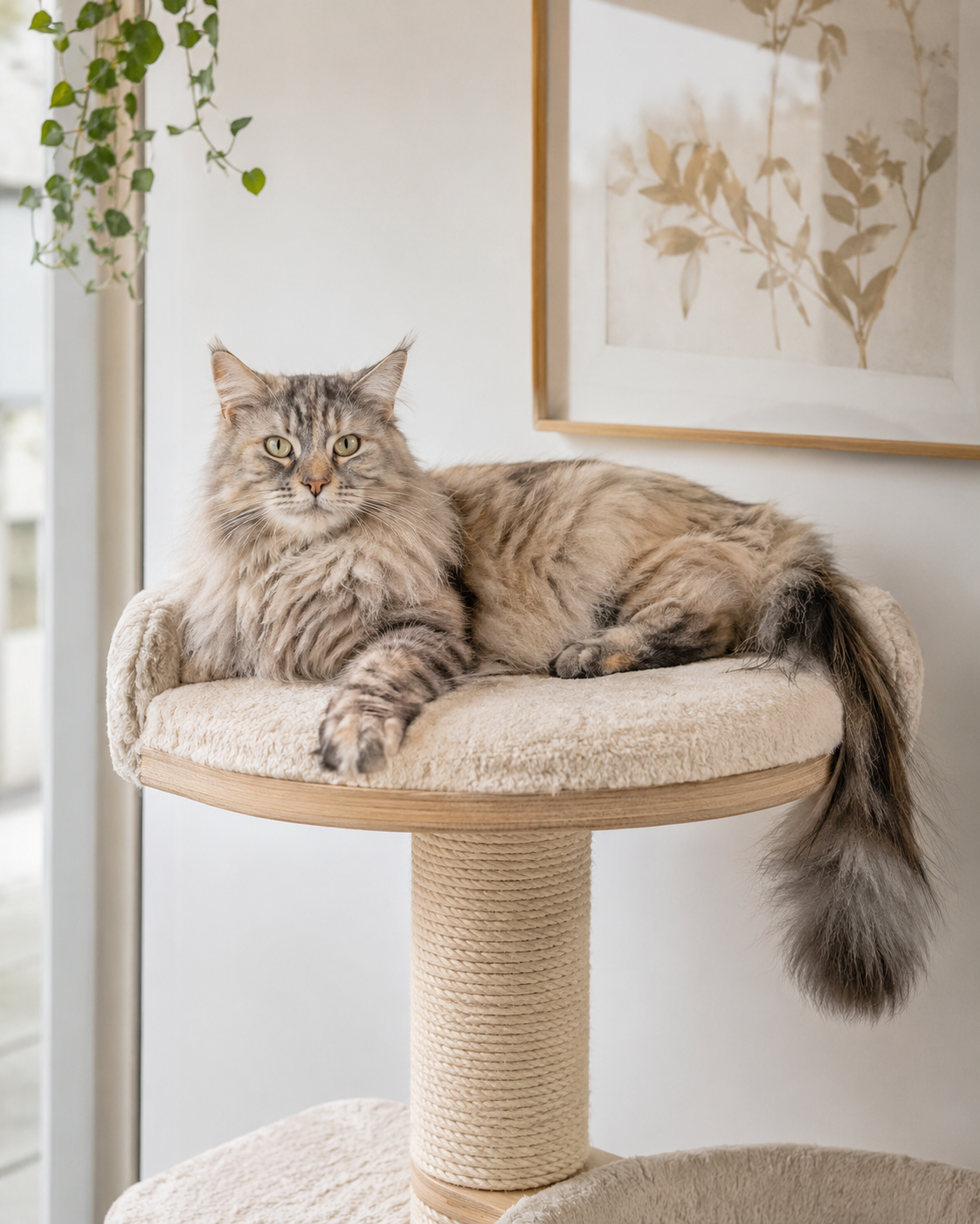 Stabile Ausstattung für einen Britisch Langhaar Maine Coon Mix