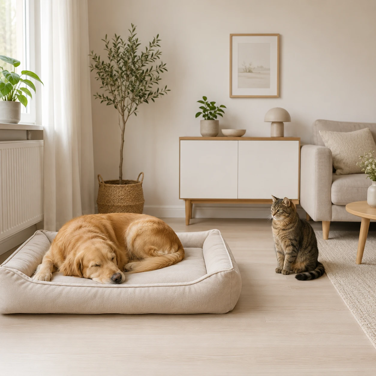 Katze pinkelt auf Hundebett: Ursachen verstehen und richtig reagieren