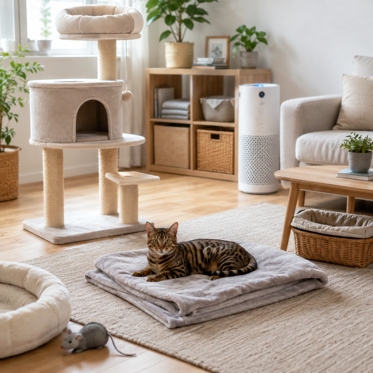 Alltag mit Bengal Katze und Katzenallergie