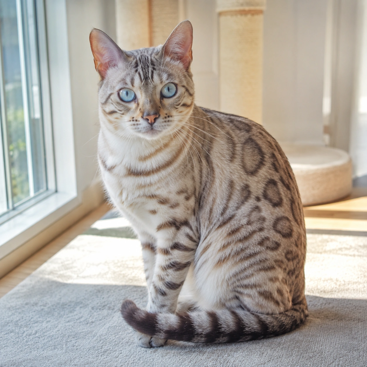 Snow Bengal Fellfarbe und Kontrast realistisch einordnen