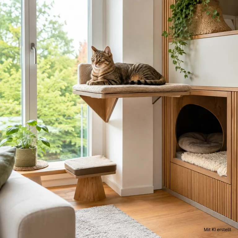 Katze alleine halten in artgerecht strukturierter Wohnung