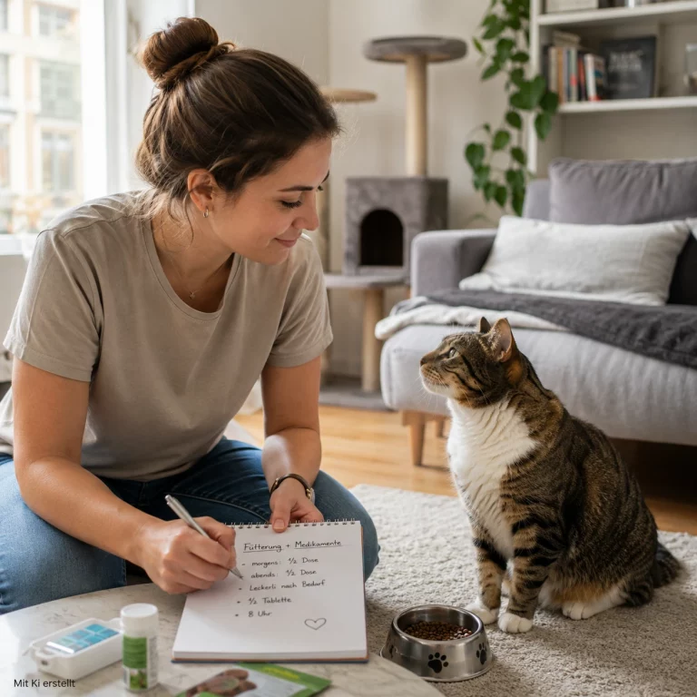 Wie lange kann man eine Katze alleine lassen?