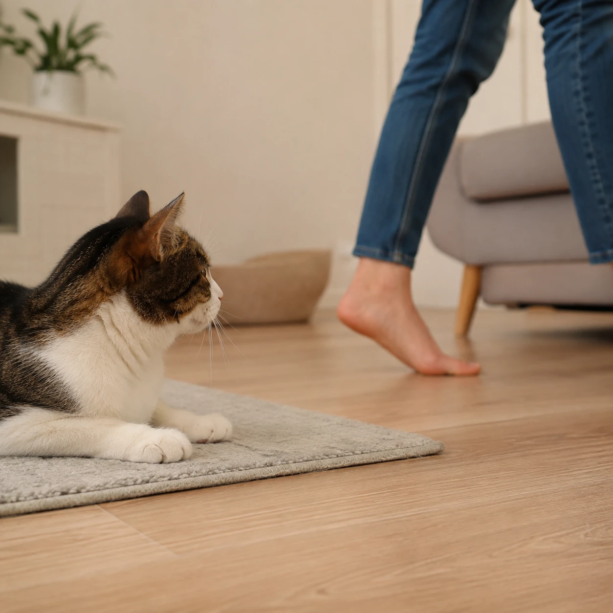 Warum beißt mich meine Katze in den Fuß? Ursachen verstehen und sicher reagieren