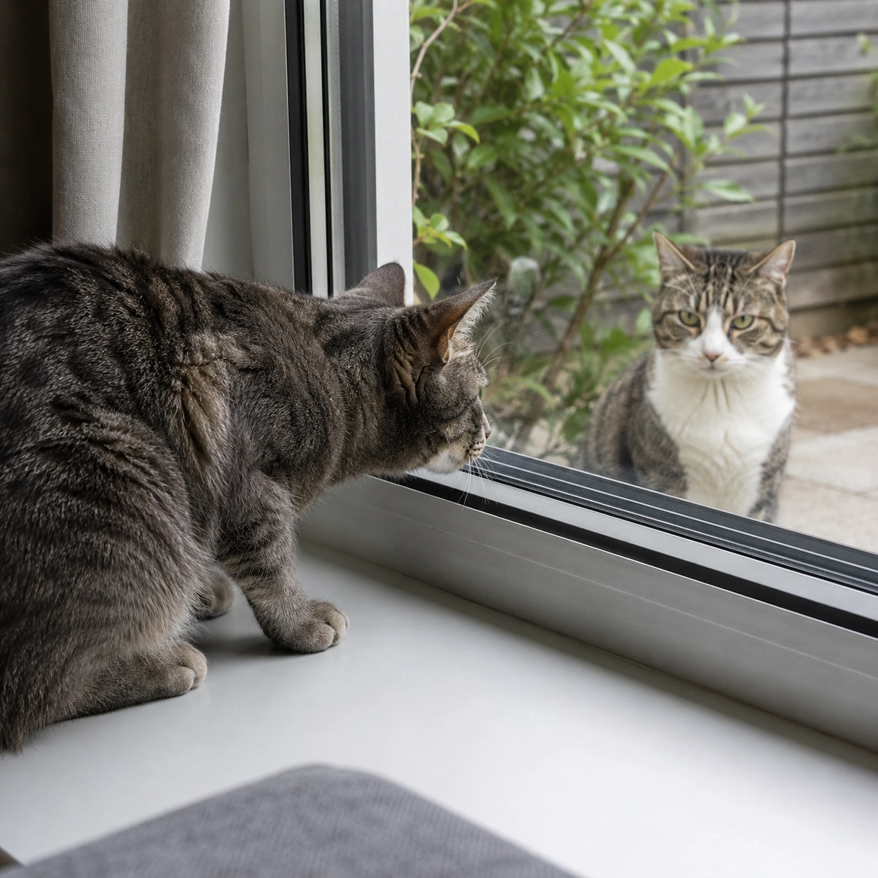 Fensterreiz als Auslöser für umgeleitete Erregung