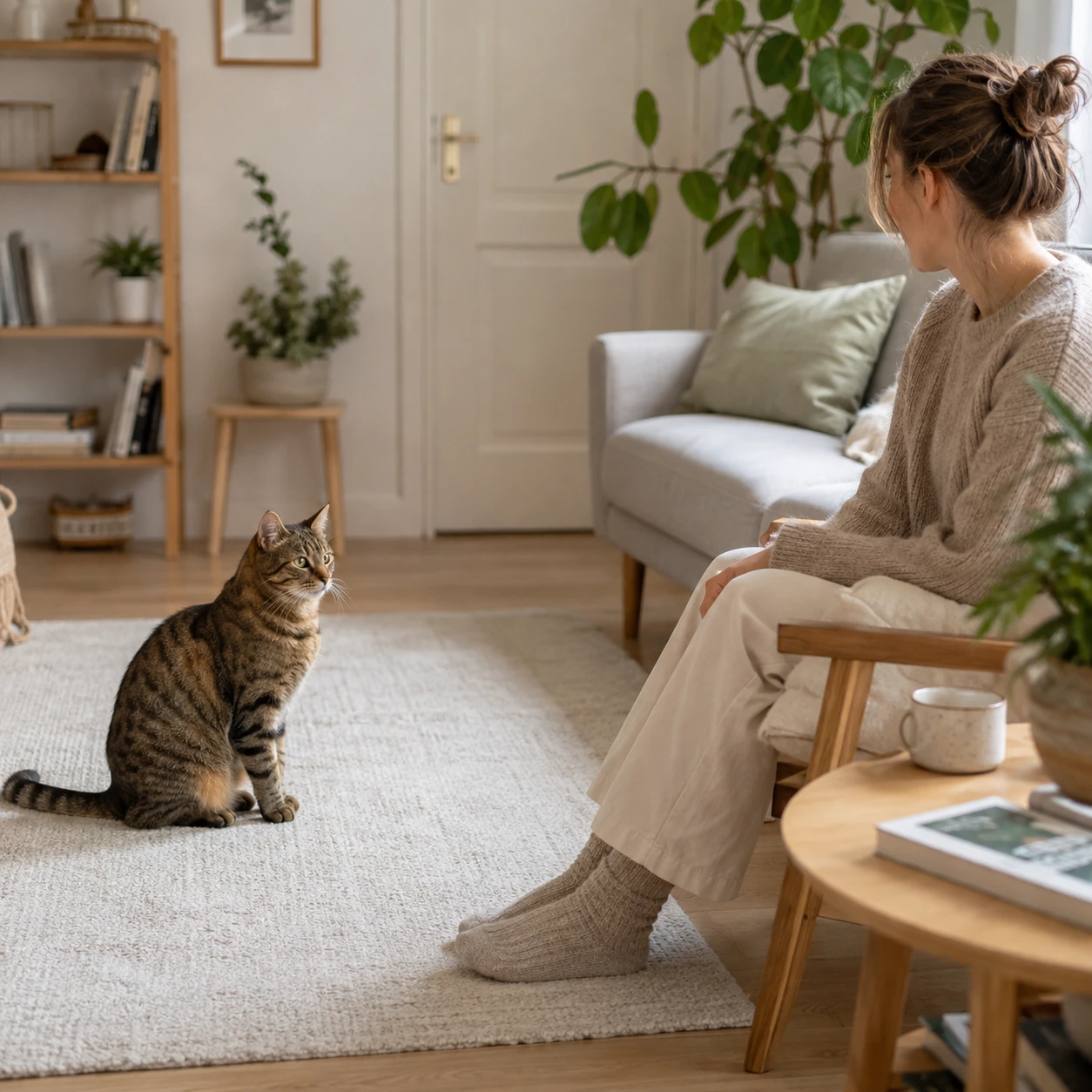 Katze hat plötzlich Angst vor mir: So gibst du Sicherheit und baust Vertrauen neu auf
