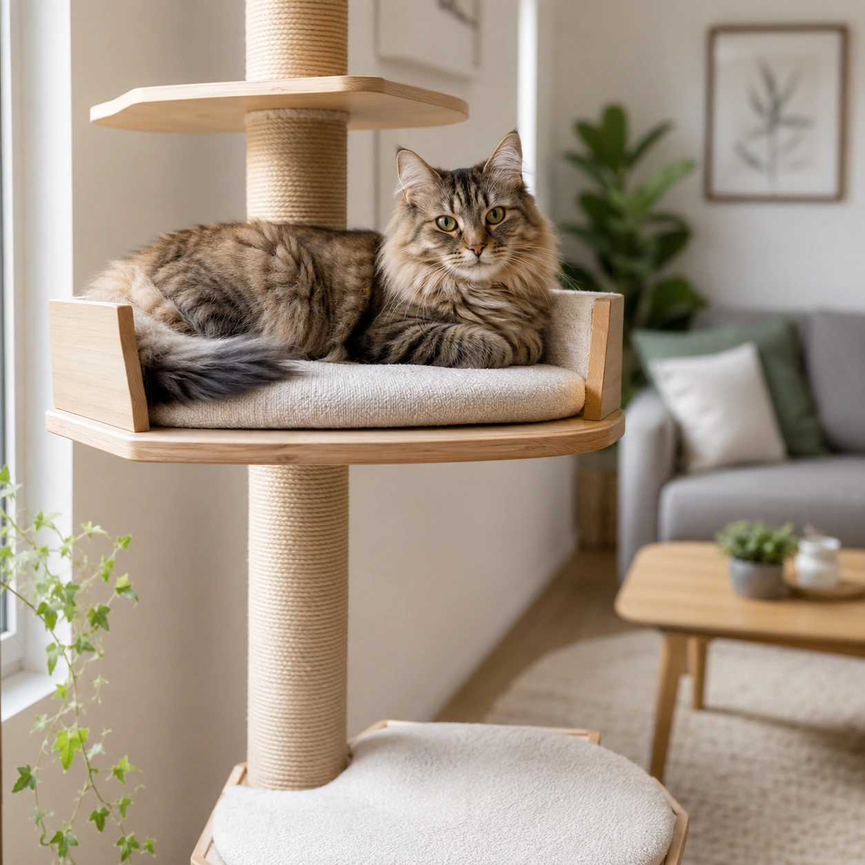 Sicherer Rückzugsort für eine Katze bei Veränderungen