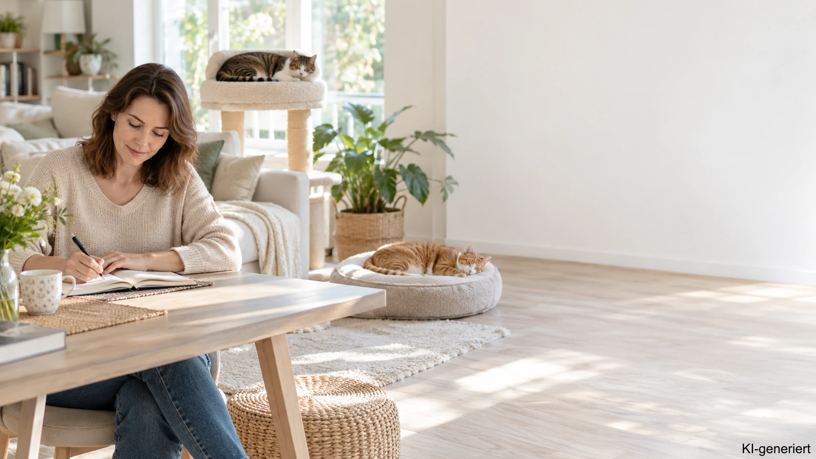 Verhalten von Kater und Katze ruhig dokumentieren